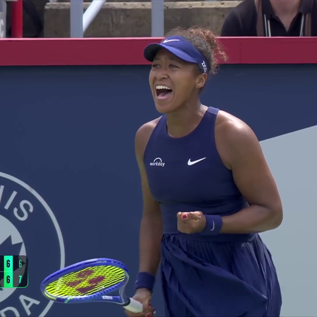 OSAKA STAYS ALIVE 😤 Naomi saves two match points to force a deciding set vs Samsonova! #OBN25