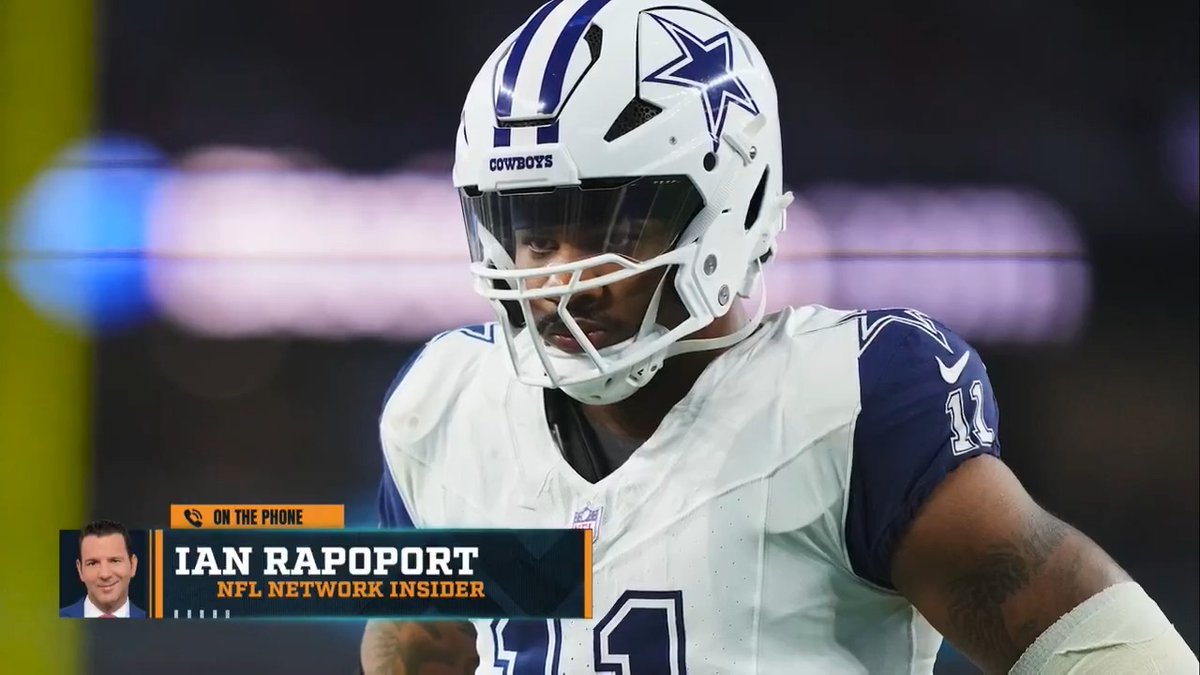 "My sense is he was going to be last... Aidan Hutchinson is in talks for a new deal with the Lions – maybe that happens – and then Micah goes." – Ian Rapoport gives the latest on Micah Parsons.