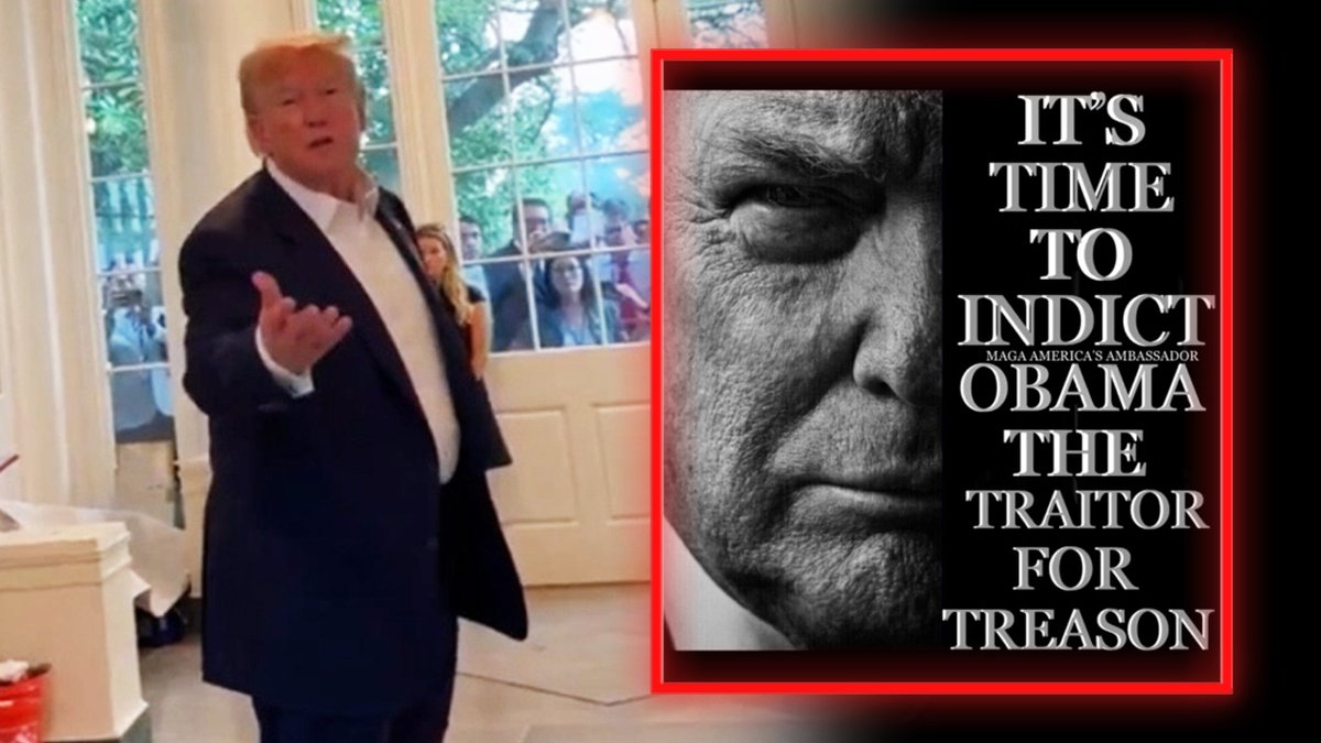 BREAKING VIDEO: Trump Says “It’s Time To Indict Obama The Traitor For Treason” On Truth Social 47 Then Called For Obama To Be Retroactively Impeached So He Can Be Indicted For Seditious Conspiracy! “They Should Do Something... You Have To Recognize The Wrong That They've Done, And It Could Never Be Allowed To Happen Again”