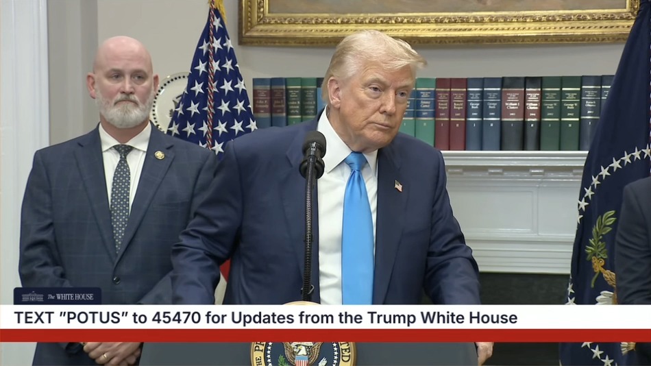 Trump is asked about the "Russiagate burnbags", gets confused because he thought the reporter said Patel "appointed a man named Burnbag", and then seemingly gets confused and rambles about the Epstein files