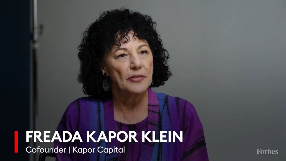 "I don't think you should buy a presidency. I don't think you should buy a way into the White House." Freada Kapor Klein, cofounder of Kapor Capital, spoke to Maggie McGrath about how she would handle the current turmoil with Tesla and Elon Musk.