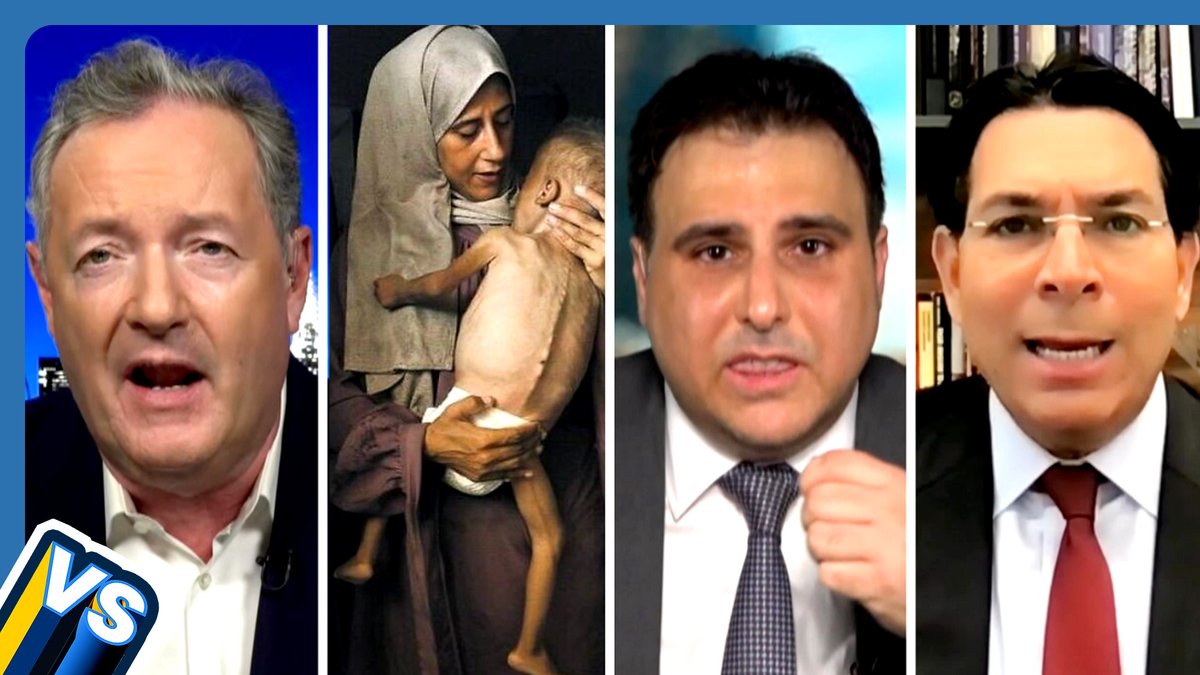 "The boy is clearly emaciated, Ambassador!” As Keir Starmer says the UK will recognise the State of Palestine, Piers Morgan speaks to UN ambassadors for both sides, Majed Bamya and Danny Danon. Watch now👇 📺 Piers Morgan | Ambassador Majed Bamya 🇵🇸 | Danny Danon 🇮🇱 דני דנון