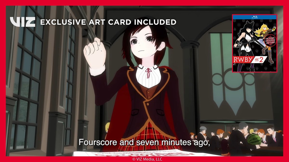 How many activities could possibly be in that binder? Get RWBY, Volume 2 on Blu-ray: