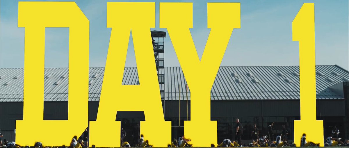 Welcome back, welcome back, welcome back! 🎥 Fall Camp Day 1