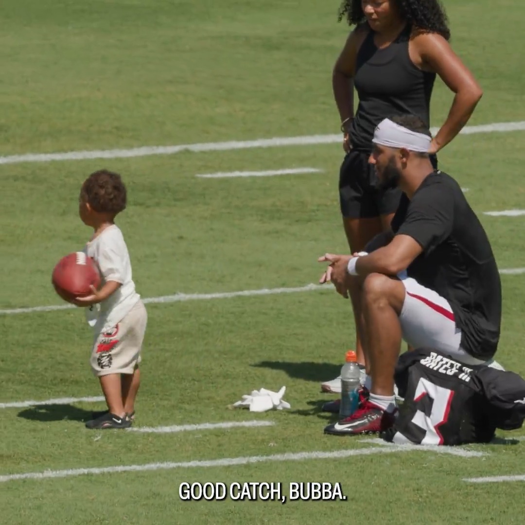 .Jessie Bates III is the best dad 🤍