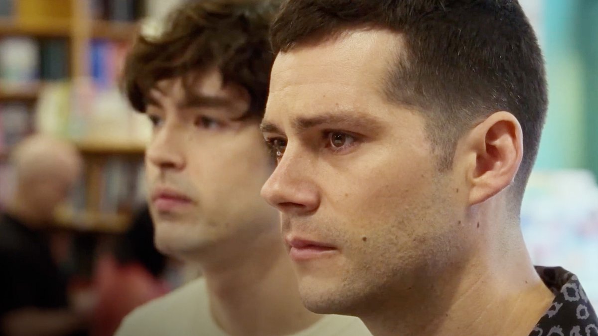 Dylan O’Brien and James Sweeney star in the official trailer for #Twinless (🍅96%). In theaters September 5.