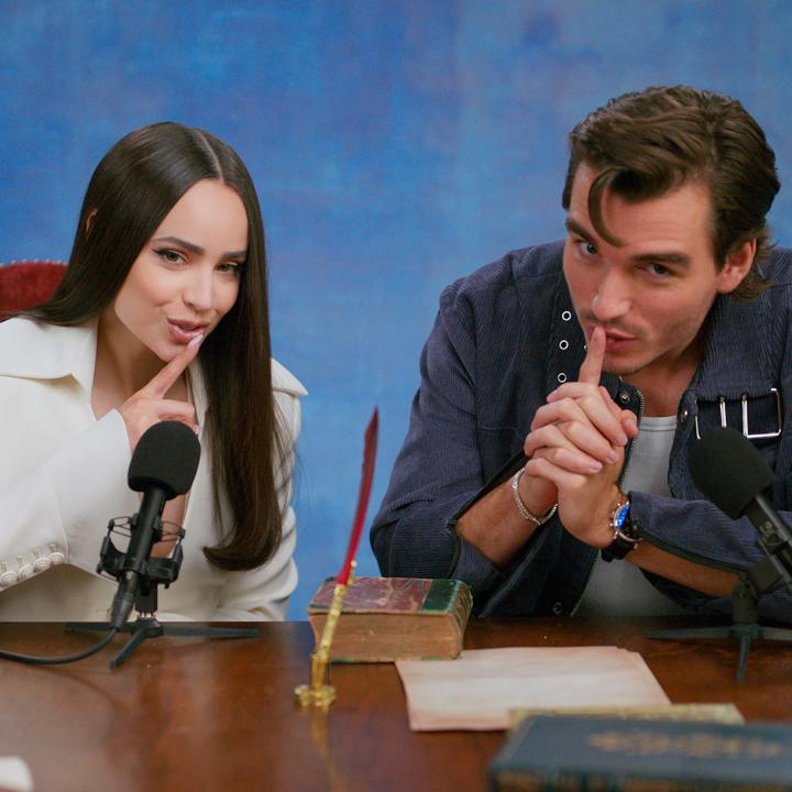 Sofia Carson teaching Corey Mylchreest how to do his first ASMR and him completely refusing to whisper 💀 My Oxford Year premieres August 1.
