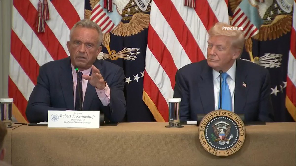 HHS Secretary Robert F. Kennedy Jr credits President Trump for helping get dyes removed from foods, saying 40% of the U.S. food industry has committed to removing them — something he says Republicans and Democrats have been trying to do for 20 years.