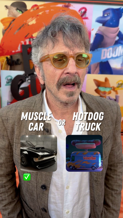 Muscle car or hot dog truck? The debate we didn't know we needed 🏎️ 🌭 See The Bad Guys 2 crew blast into theaters Friday! Get tickets now!