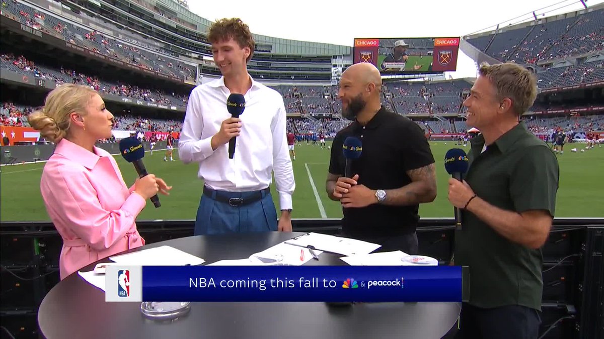 "I don't know why I'm just a fan of Liverpool" 😅 Chicago Bulls' Matas Buzelis reveals which Premier League team he supports 🏀
