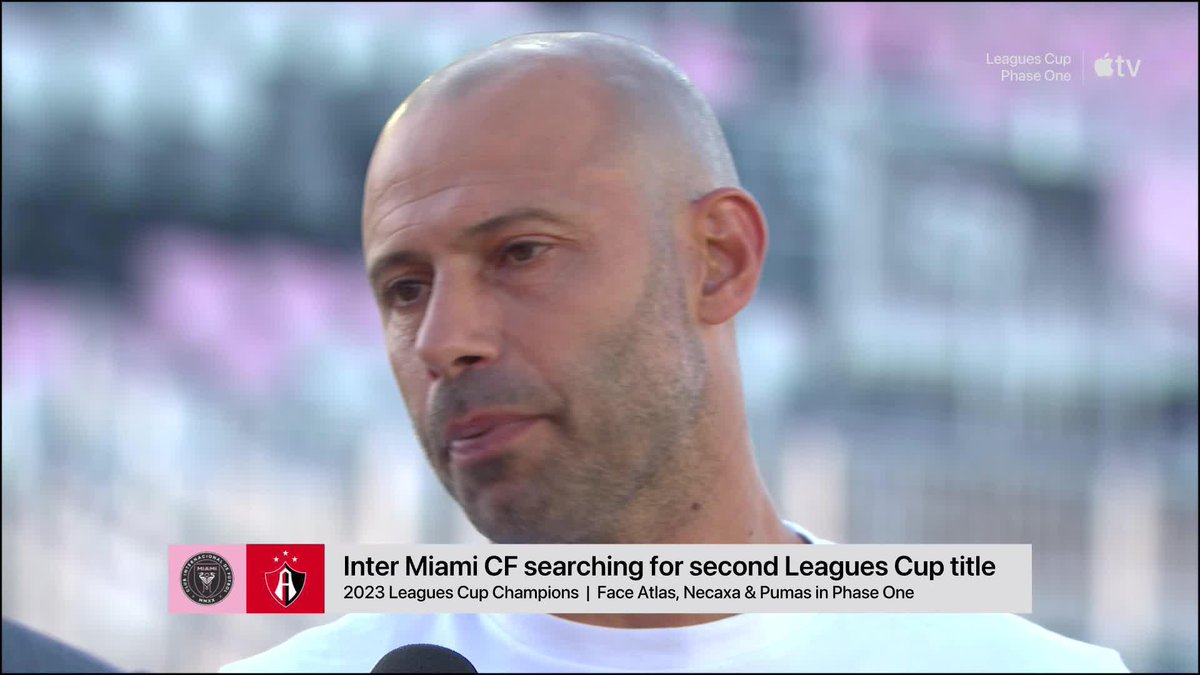 "[Messi and De Paul] are trying to do the same thing they do with the national team for Inter Miami now." 🇦🇷 Javier Mascherano joined MLS Countdown to discuss on Rodrigo De Paul ahead of his Leagues Cup debut.
