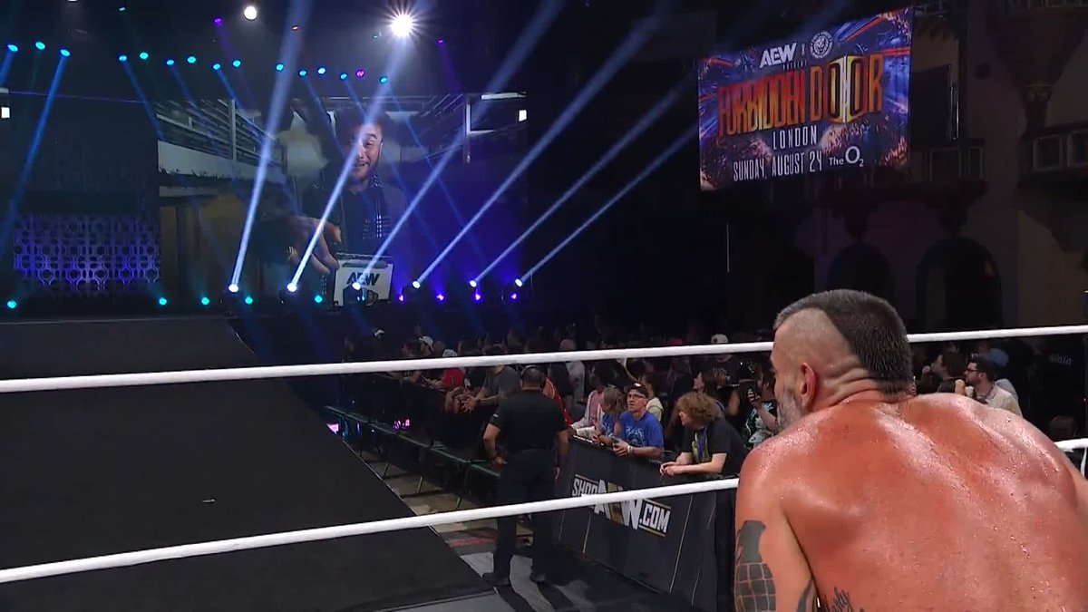 With next week’s main event between Maxwell Jacob Friedman™️ and Mark Briscoe now official, MJF made sure Mark Briscoe won’t make it to the match at 100%. Watch #AEWDynamite LIVE on TBS & HBO Max