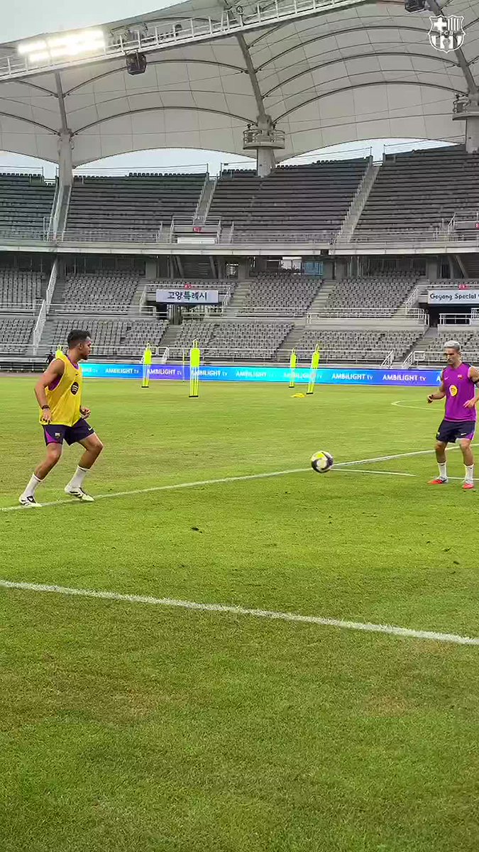 La pelota a 1/2 toques ⚡️