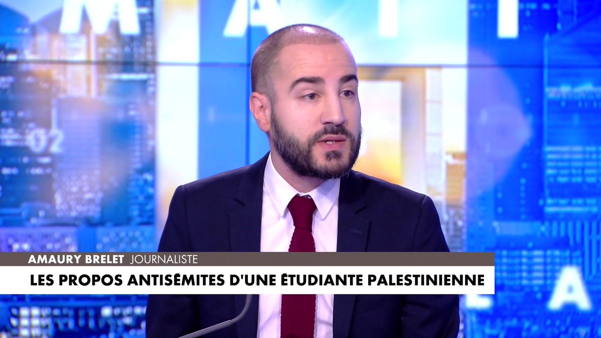 Amaury Brelet revient sur les propos antisémites d’une étudiante palestinienne : «Jean-Noël Barrot emporte la responsabilité et Emmanuel Macron avec lui», dans #LaMatinale