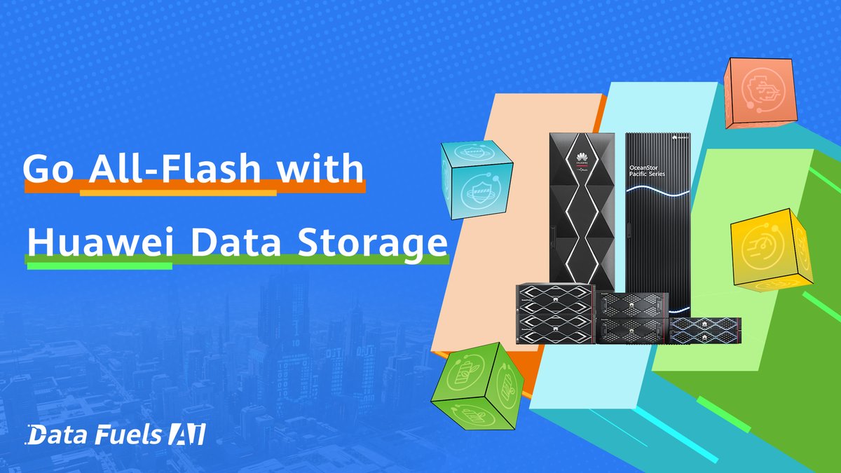 It really is true. #DataFuelsAI. So ask yourself this: Is your #DataStorage fit for purpose? Huawei #allflash storage delivers lightning-fast IOPS, high bandwidth, and ultra-low latency. Plus, swapping out your HDDs for a single Huawei SSD will save energy—the equivalent of planting 150 trees—combining speed with #sustainability. Interested? Learn more: #HuaweiStorage #FlashForward #OceanStor #Innovation #IT