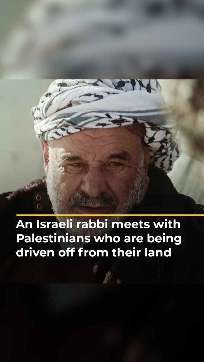 “They want Palestine without its people, and America is supporting them.” A Palestinian villager talks to an Israeli rabbi about his experience of being pushed off his land by Israeli settlers. Watch the full film here: