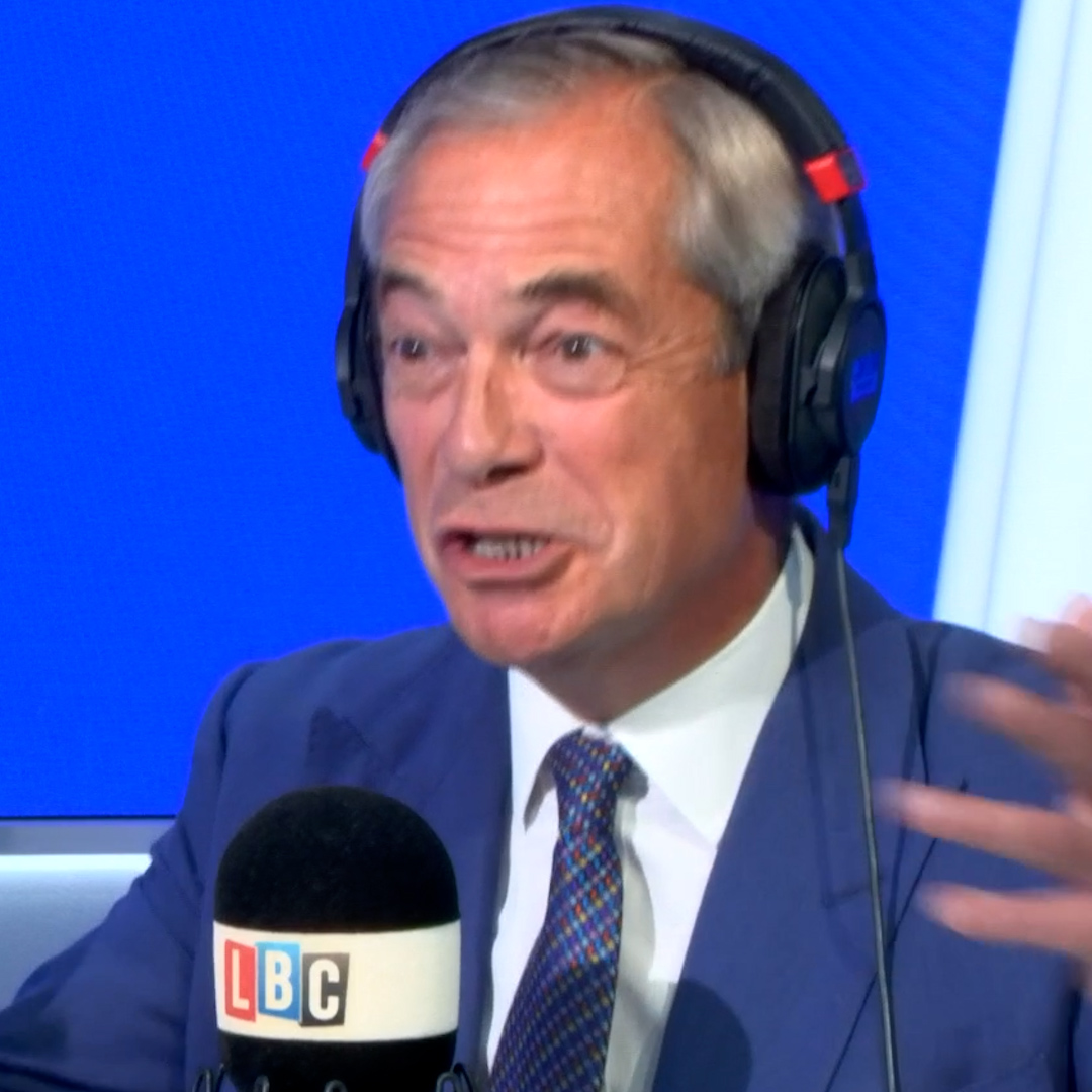 ‘You can’t do this while Hamas is dedicated to wiping Israel off the face of the map.’ Recognising a Palestinian state ‘rewards terrorism’, says Nigel Farage MP.
