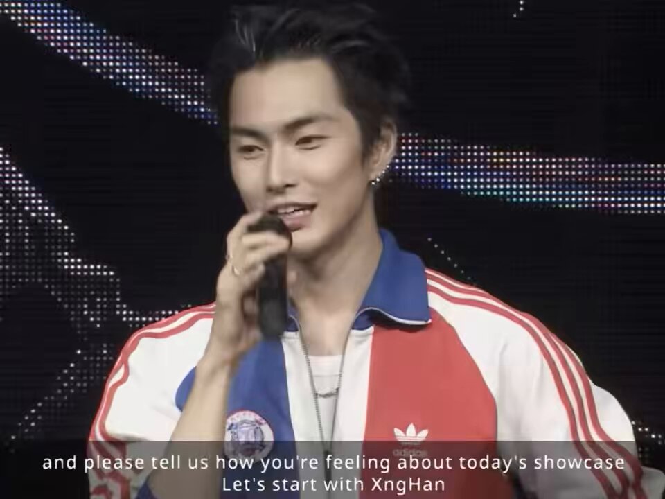 XNGHAN GREETING US FOR THE FIRST TIME (officially) IN TWO YEARS 😭 look how happy and nervous he is