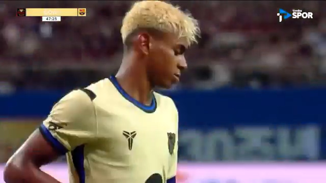 Lamine Yamal'ın Seoul ile oynanan hazırlık maçında attığı ikinci gol. 🔥