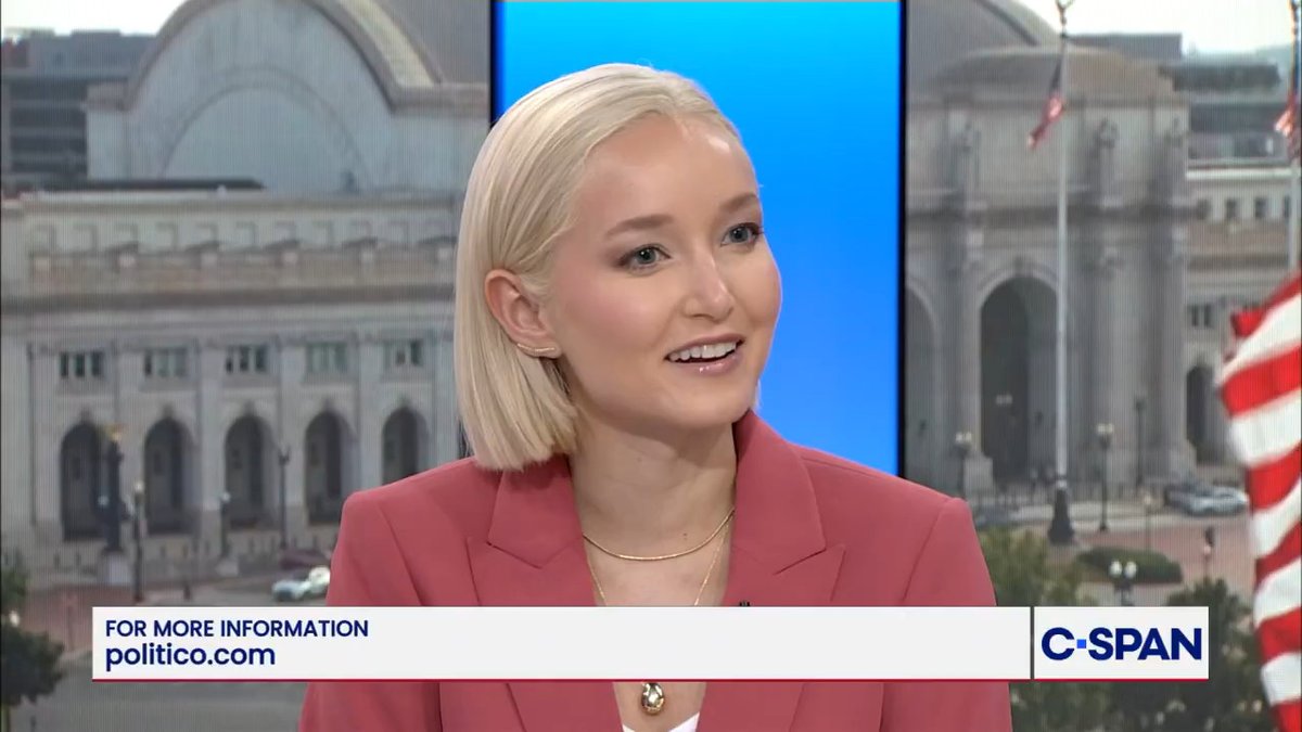 POLITICO's Dasha Burns discusses hosting C-SPAN's new program CeaseFire debuting Fall 2025: "I think that we are living in a time where most of what we see is partisanship, polarization, conflict. What if we had a space where that wasn't the case?"
