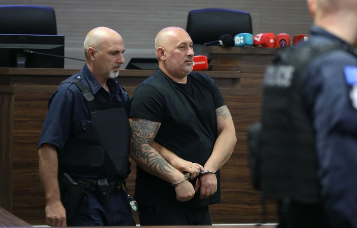 Kosovo court sentences Milos Pleskovic to 15 years in prison for war crimes against Albanian civilians in Prizren.