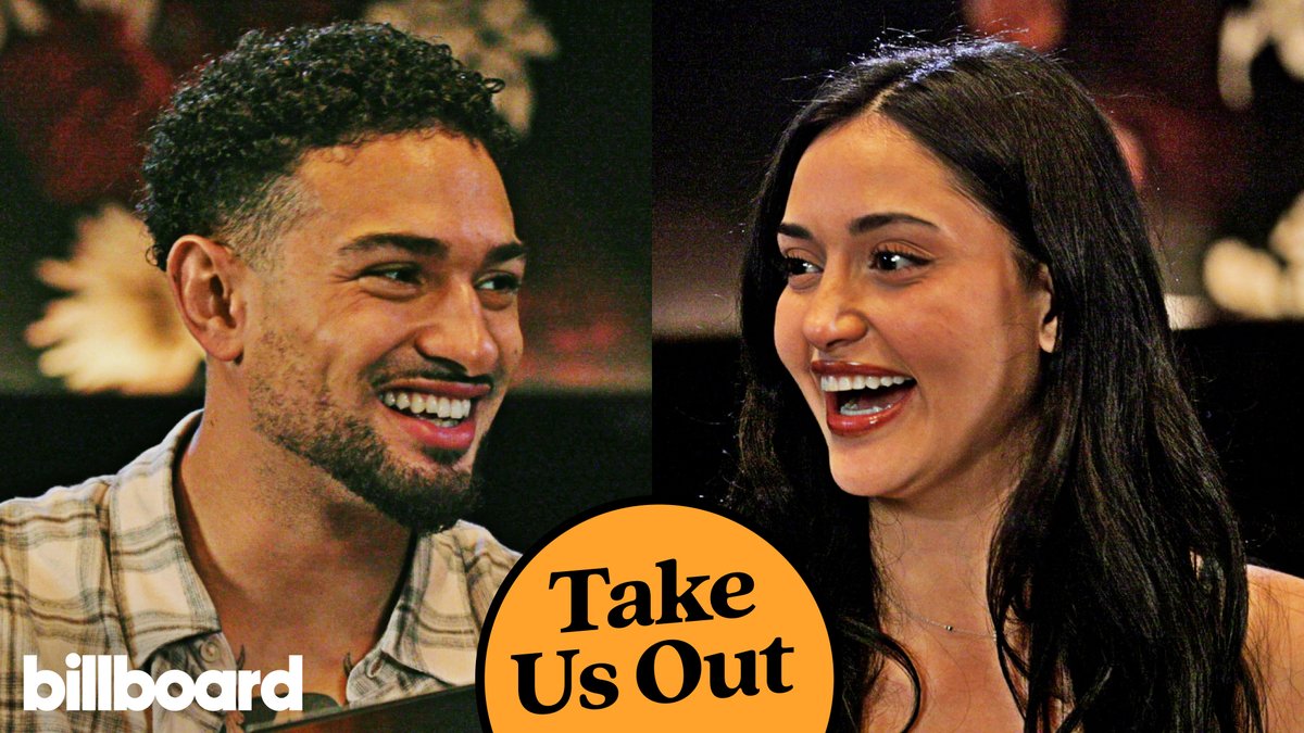 Our dream date and they know that... cute ❤️ Leah Kateb & Miguel Harichi of 'Love Island: Beyond the Villa' pick theme songs for each other and more over a meal at Planta in NYC. Watch their full #BillboardNews Takes Us Out interview: