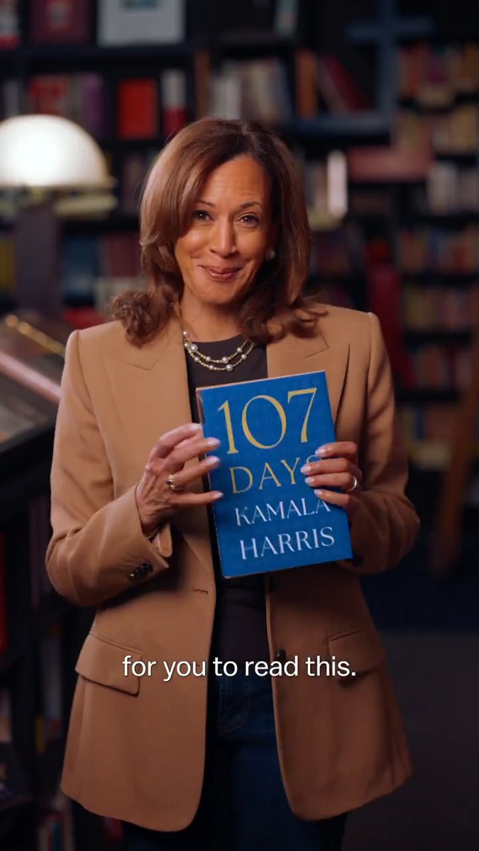 What the world saw on the campaign trail was only part of the story. My new book is a behind-the-scenes look at my experience leading the shortest presidential campaign in modern history. 107 Days is out on September 23. I can't wait for you to read it:
