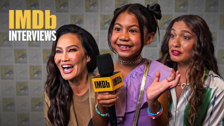 At #SDCC, IMDb chats with #LiloAndStitch stars Maia Kealoha, Sydney Agudong, and Tia Carrere about bringing the beloved Disney story to life.