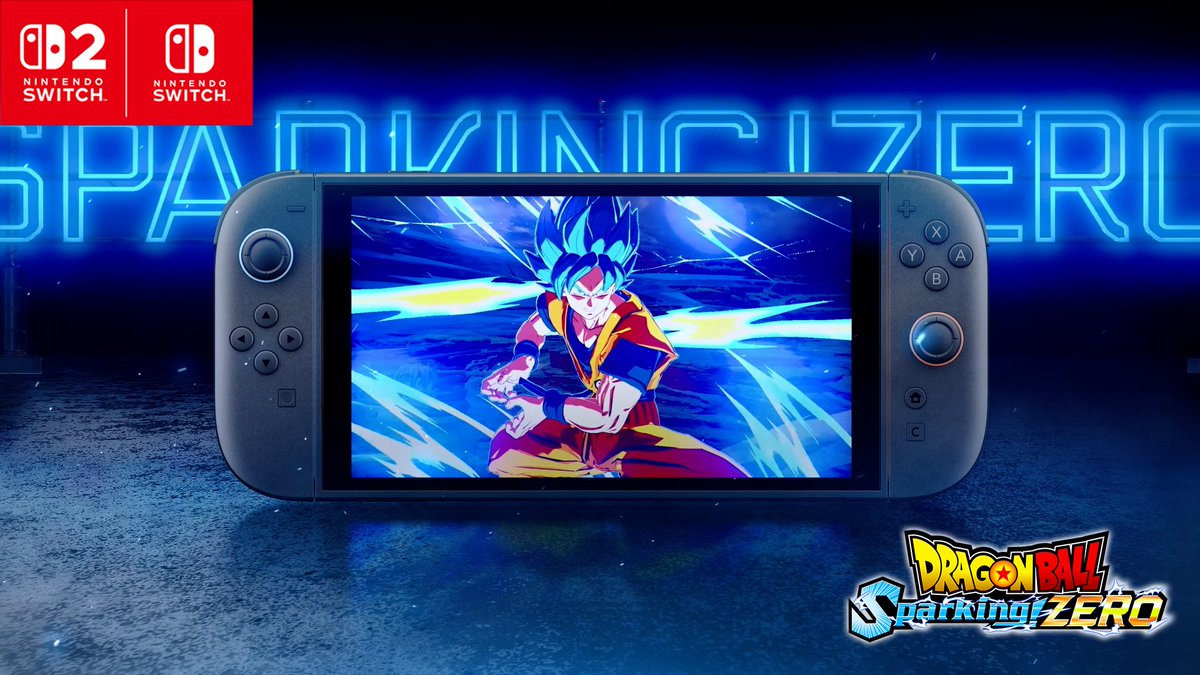 【#ドラゴンボール Sparking! ZERO】 Nintendo Switch™ 2/Nintendo Switch™版 2025年11月13日(木) 発売決定🎉 さらに進化した、限界突破のドラゴンボールバトルを、いつでもどこでも体感せよ！ 特設サイトはこちら： #ドラゴンボールスパーキングゼロ #DBSZ