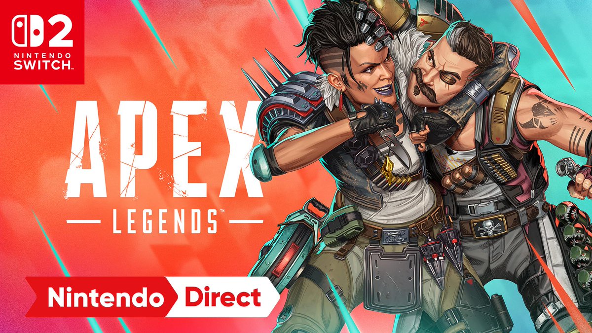 Squad up with Apex Legends! Master an ever-growing roster of legendary characters and experience strategic squad play in Apex Legends, coming to #NintendoSwitch2 Aug 5. Plus, until Sept 16, log in and receive the Legendary Pathfinder skin, “P.A.T.H”. #NintendoDirect