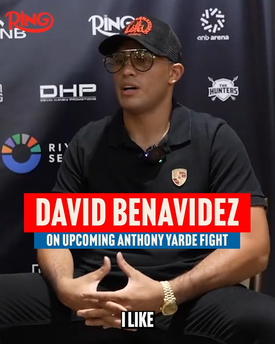 David Benavidez tells The Ring’s Mike Coppinger that he wants to establish himself as the best light-heavyweight in the world, as he defends his WBC world title against Anthony Yarde at The Ring IV. The Ring IV live on DAZN l Nov 22nd in Riyadh 🥊