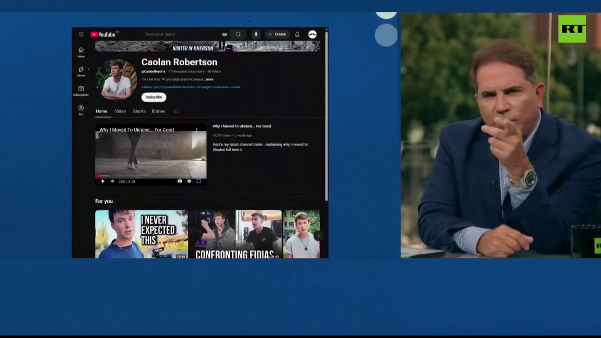 Pro-Ukraine YouTuber Caolan Robertson gets FACT-CHECKED by Rick Sanchez Caught red-handed implying a town was 'evacuated' and 'full of civilians' — in the same breath But wait, it gets worse...