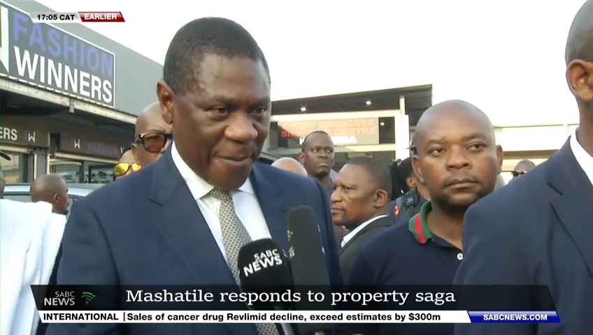 [WATCH] Deputy SA President Paul Mashatile says he doesn't own an R28.9 million Constantia property. He says it belongs to his son-in-law, adding that he just stays there when he's in Cape Town. Mashatile has come under scrutiny after declaring two luxury properties with a combined value of R65 million, despite earning just over R3 million annually.