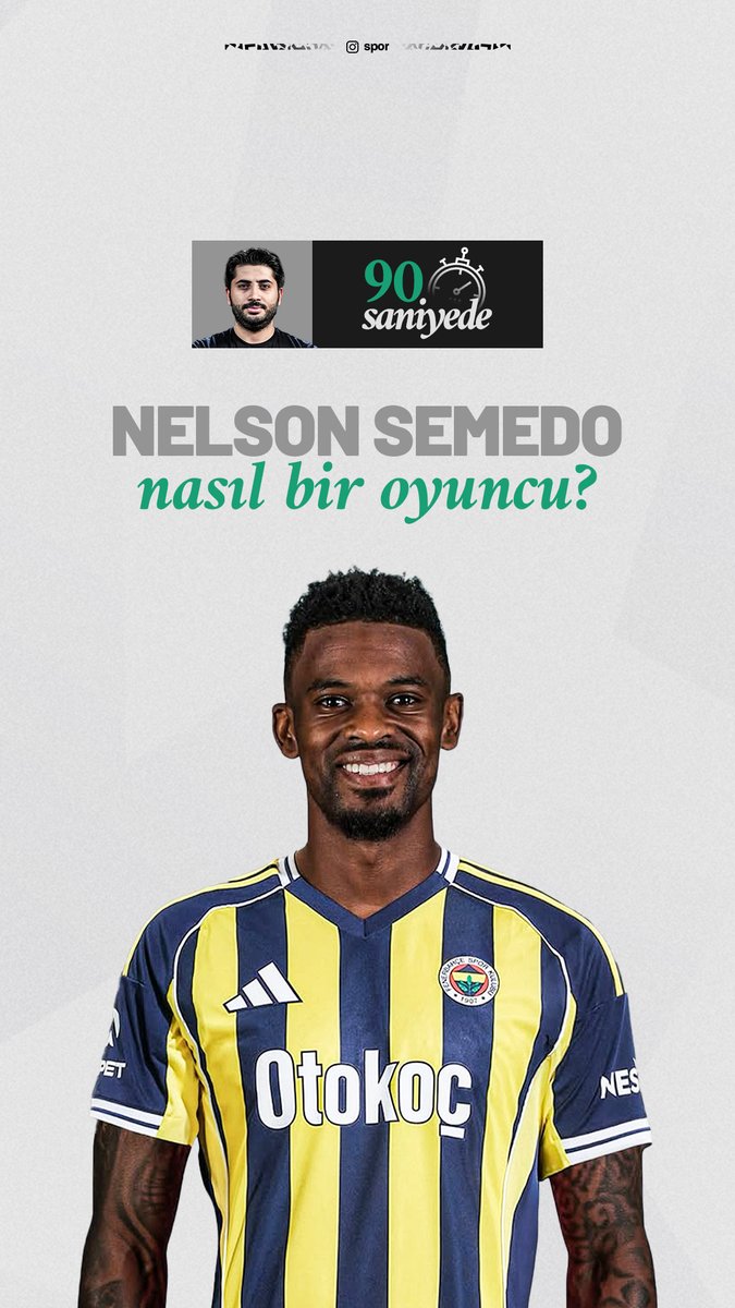 Vitor Pereira, Nelson Semedo'yu göndermek istemedi. Fakat Semedo 5 yılın ardından yeni bir meydan okuma isteğiyle sözleşme uzatma tekliflerini geri çevird Yani Fenerbahçe sıradan sözleşmesi biten bir oyuncu almadı. Sisteme uyacak bir yıldız oyuncu aldı👇