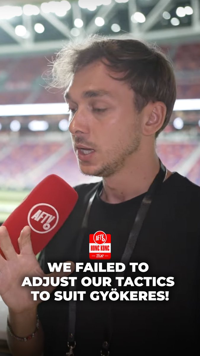 Should Arteta tweak Arsenal’s style to get the best out of Viktor Gyökeres? 🤔 #AFTVHongKong #FanCams #Gyokeres