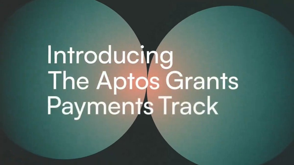 Aptos Payments Grant is now live. $150K in milestone-based funding. ✅ Gas credits ✅ Security audits ✅ Technical mentorship ✅ Intros, accelerators, airtime Build the future of money 🧵