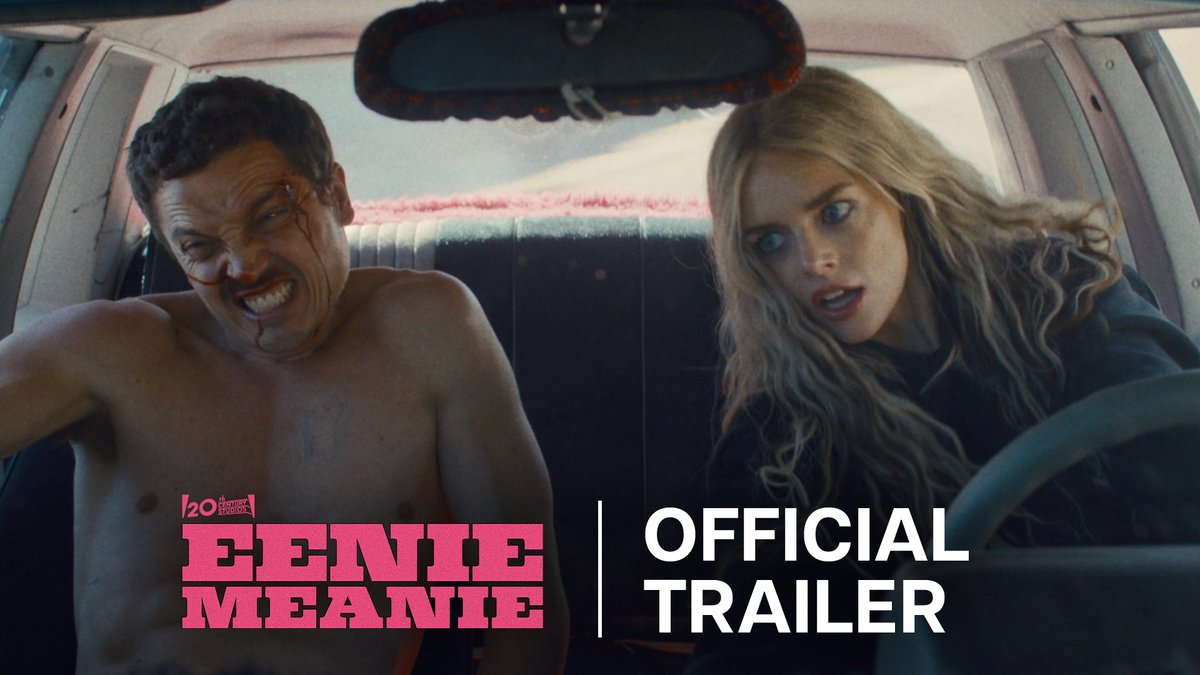 She can get away from anything. Except him. Watch the brand-new trailer for EENIE MEANIE, a new film starring Samara Weaving, Karl Glusman, Jermaine Fowler, Marshawn Lynch, Randall Park, Andy Garcia, and Mike O’Malley, streaming August 22 on Hulu and with #HuluOnDisneyPlus.