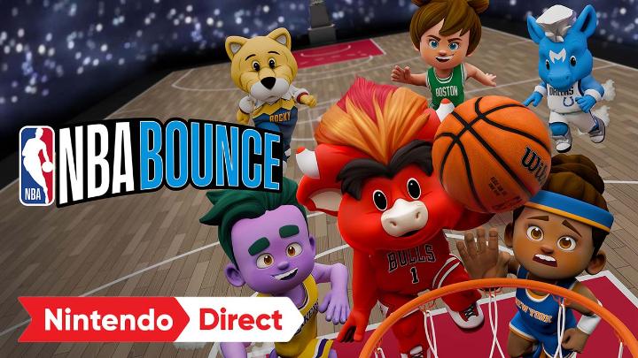 🏀 Step onto the court with #NBABOUNCE, available on #NintendoSwitch on Sept 26! 3v3 action, clutch plays, mascots, and MVP-level fun await with solo or 4-player co-op! #NintendoDirect