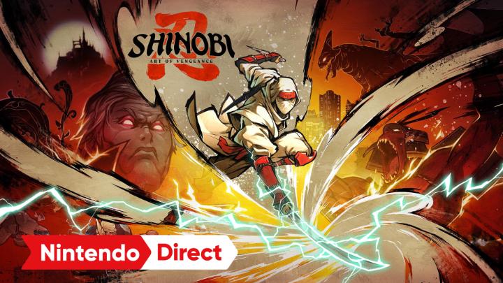 Play as the legendary Shinobi Joe Musashi when the iconic SHINOBI returns in an all-new 2D action platformer with a unique hand-drawn look! SHINOBI: Art of Vengeance arrives on Nintendo Switch Aug 29. #NintendoDirect Pre-order and play the demo now: