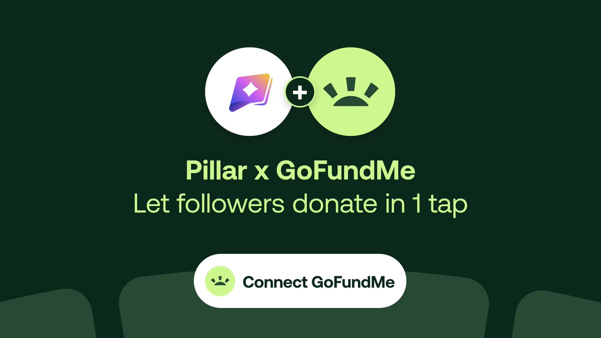 Fewer clicks means more impact! GoFundMe + Pillar for Creators now lets creators embed their fundraisers directly into their stores. Because helping others should be effortless. Learn more: