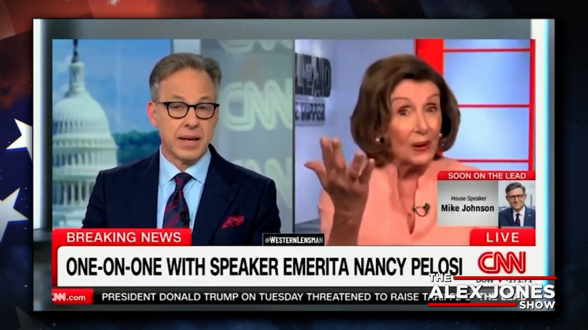 BREAKING VIDEO: President Trump Says That There Should Be A Criminal Investigation Into Nancy Pelosi For Insider Trading As Senator Josh Hawley Goes Even Further & Calls For Her To Be Prosecuted! PLUS, CNN's Jake Tapper Asks An Antsy Pelosi To Respond To These Accusations