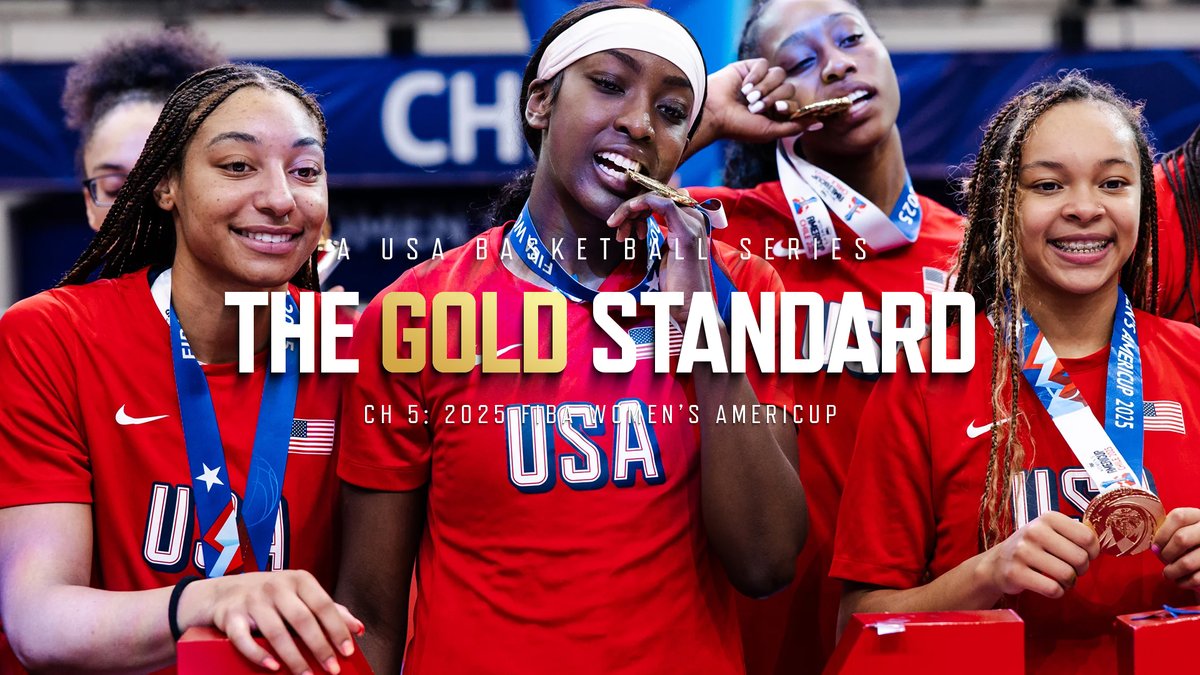 Representing these colors just means more. Watch the ๐บ๐ธ๐ท #TheGoldStandard Ch. 5: 2025 FIBA Women's AmeriCup in full: Microsoft