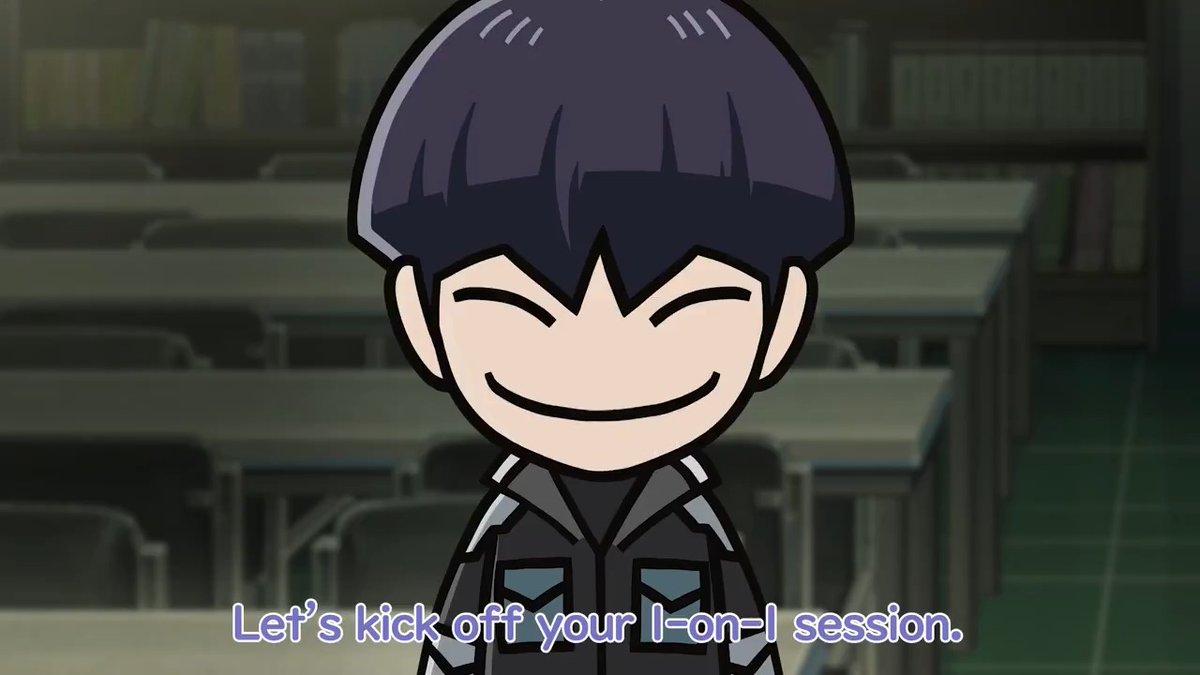 Vice-Captain Hoshina's one-on-ones aren't going as planned. #KaijuNo8