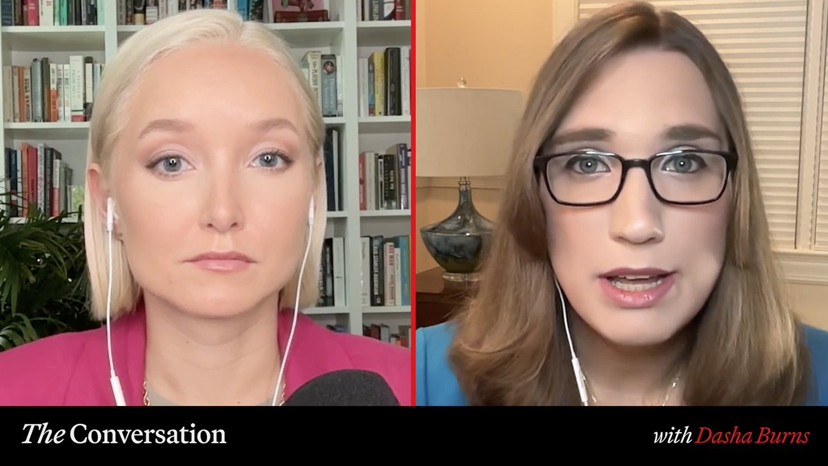 Netanyahu's government is responsible for the famine in Gaza, and it's their responsibility to "fully remedy this," Rep. Sarah McBride tells our Dasha Burns. "It is immoral... and it requires a real response." Full interview Sunday on #TheConversation: