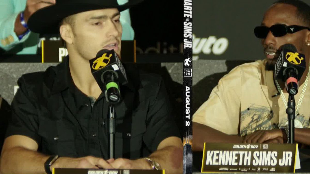 🗣 "I'MA WHOOP HIS A**!" 🎙 Kenneth Sims Jr #DuarteSims | Aug 2 | Live on DAZN