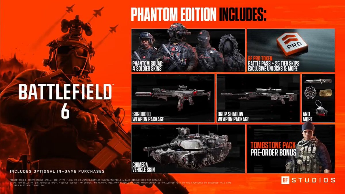 Battlefield 6 Editions Revealed - Phantom Edition and Standard Edition