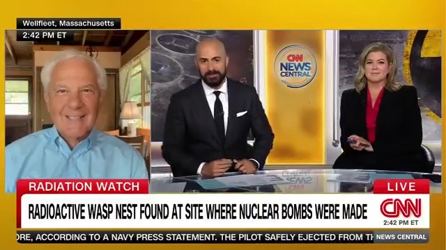 What happens if you get stung by a radioactive wasp? Joe Joe Cirincione - Author of “Nuclear Nightmares: Securing the World Before It Is Too Late” - explains, after a radioactive wasp nest was found at a South Carolina site where the US once made nuclear bombs.