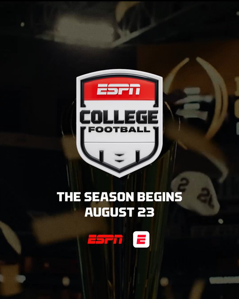 The 2025 season is running fast toward us... ...WE CANNOT WAIT! #CFBPlayoff 🏈🏆 • ESPN College Football • blonde don