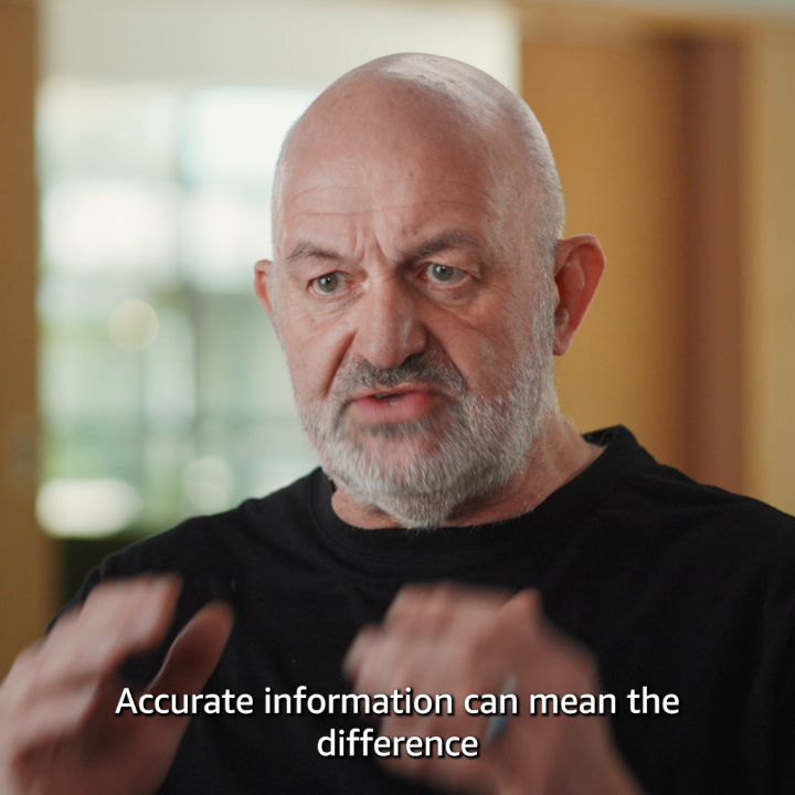 Maps save lives. 🌍 Now Go Build CTO Fellows use AWS &amp; AI to guide humanitarian teams where GPS can't reach. Dr. Werner Vogels shows us what's possible when making the invisible visible. 👉