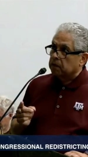 Watch this Texas man SLAM Republicans for their gerrymandering scheme